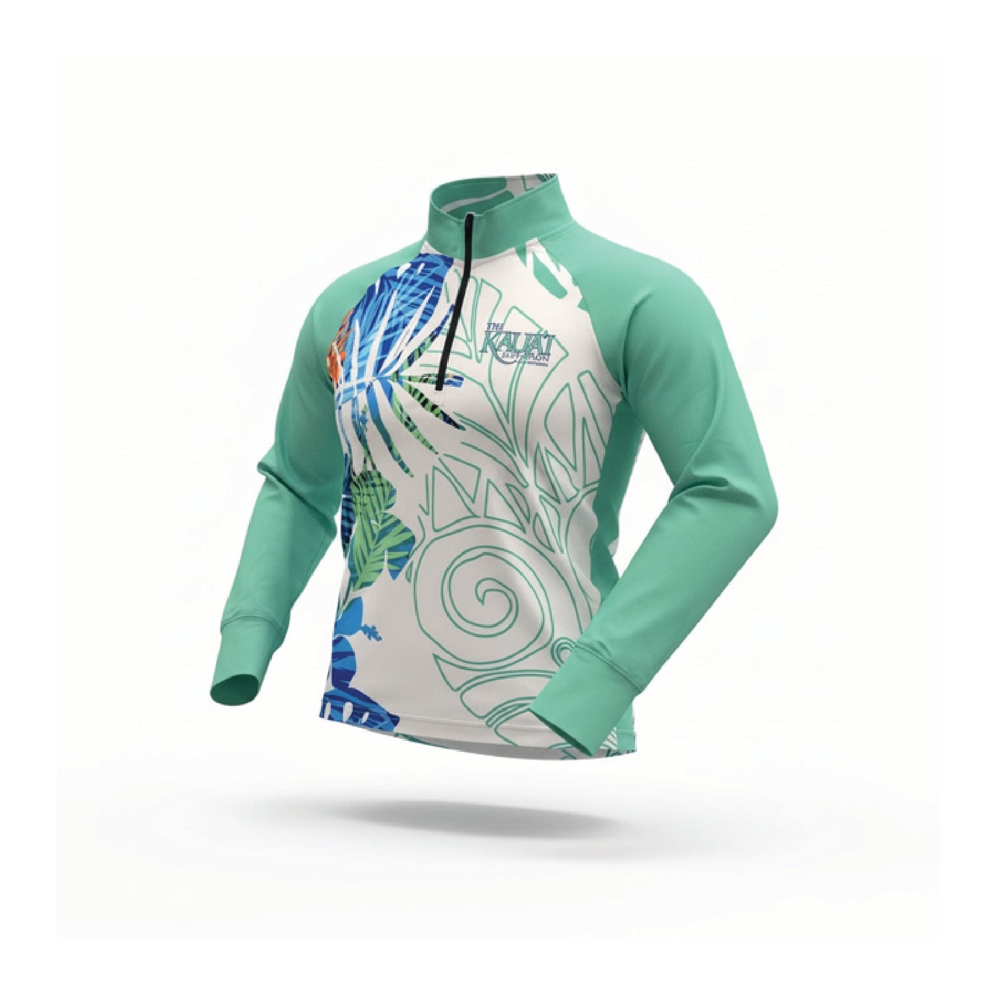 Women’s Performance Quarter Zip - Tropical Mint