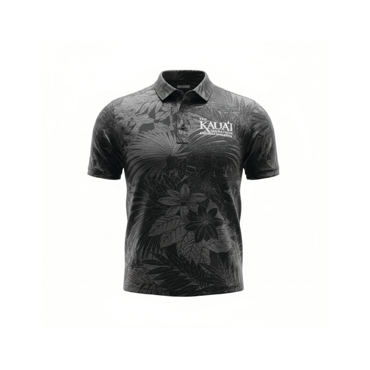 Mens Tommy Bahama Embroidered Polo - Gray/Black
