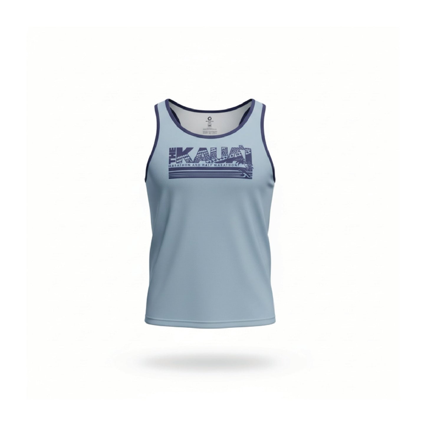 Mens Performance Tank Top - Light Blue