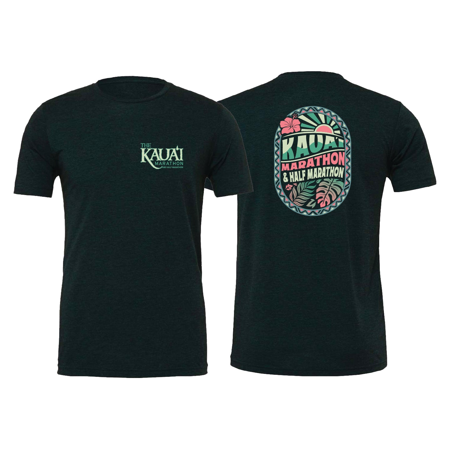Short Sleeve Tri Blend Tee - Emerald