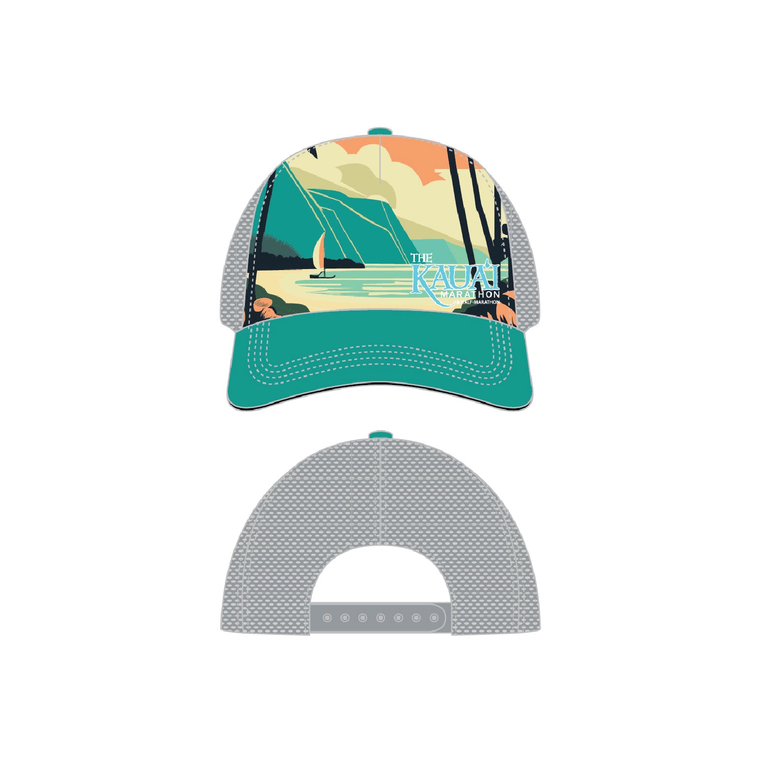 BOCO Running Trucker Hat Sailing