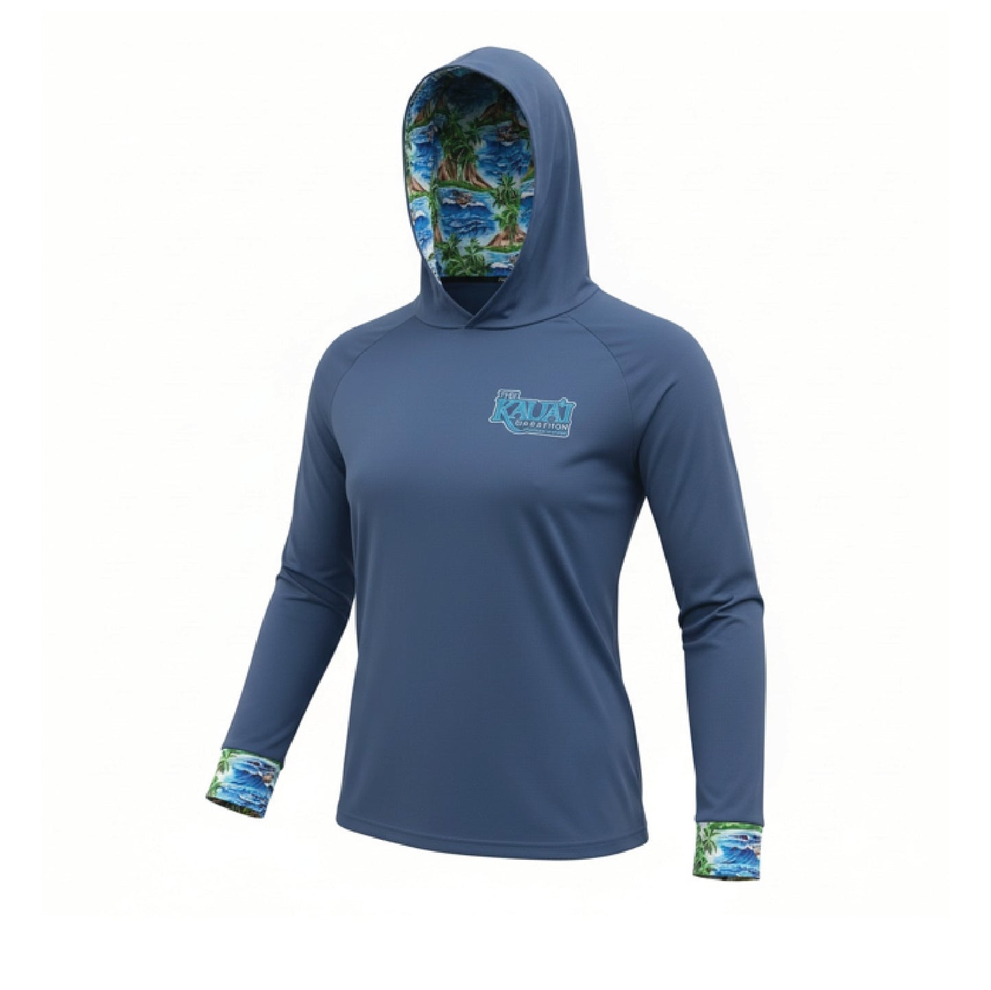 Unisex Performance Baselayer Hoody - Ocean Blue