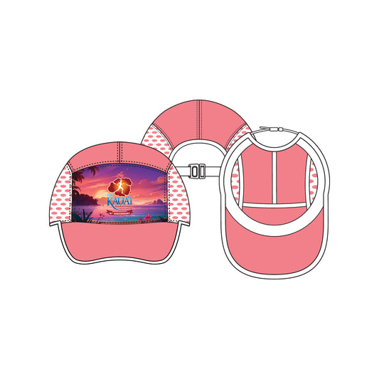 Endurance Run Hat - Pink Sunset Floral