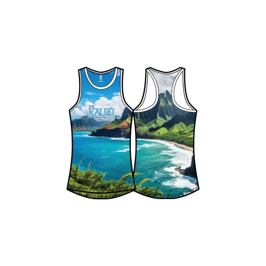Womens Reflective Performance Tank - Island Inlet