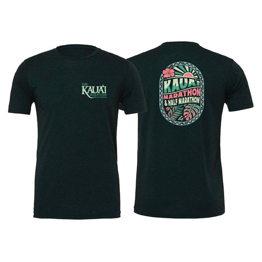 Short Sleeve Tri Blend Tee - Emerald